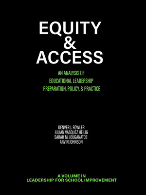 cover image of Equity & Access